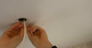 Установка люстры в Камне-на-Оби в октябре